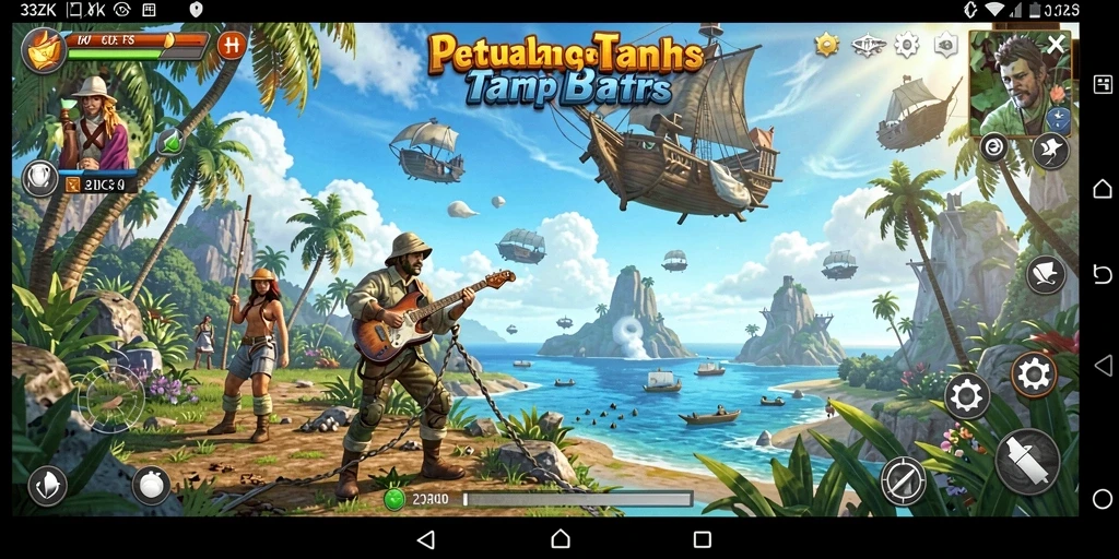 Tampilan gameplay 33ZK yang memikat dalam dunia terbuka.