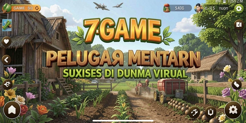 Gameplay pertanian yang imersif dan menyenangkan di 7GAME.