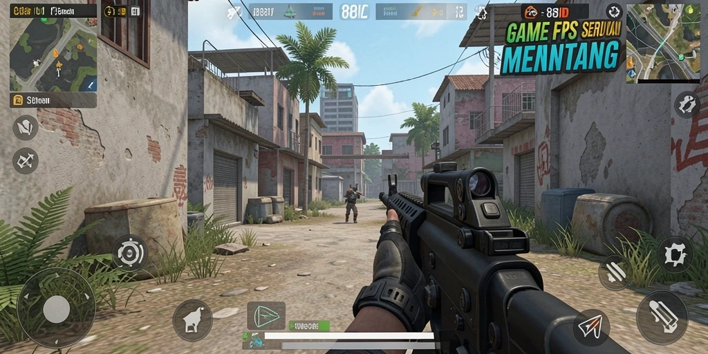 Tampilan gameplay seru dari 88ID yang penuh aksi.