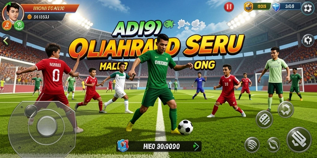 Tampilan gameplay seru dari ADI99 dengan berbagai pilihan olahraga.