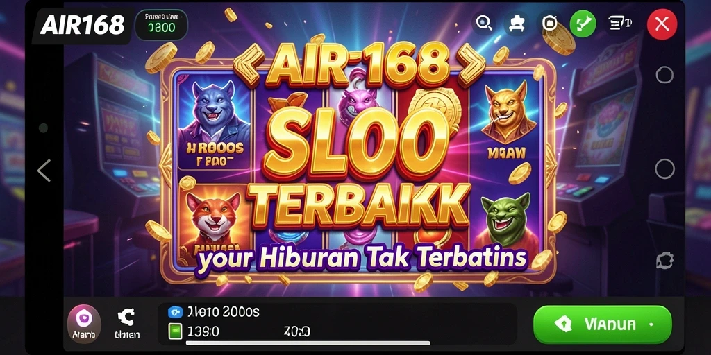 Gameplay menarik dari slot AIR168 yang penuh warna.