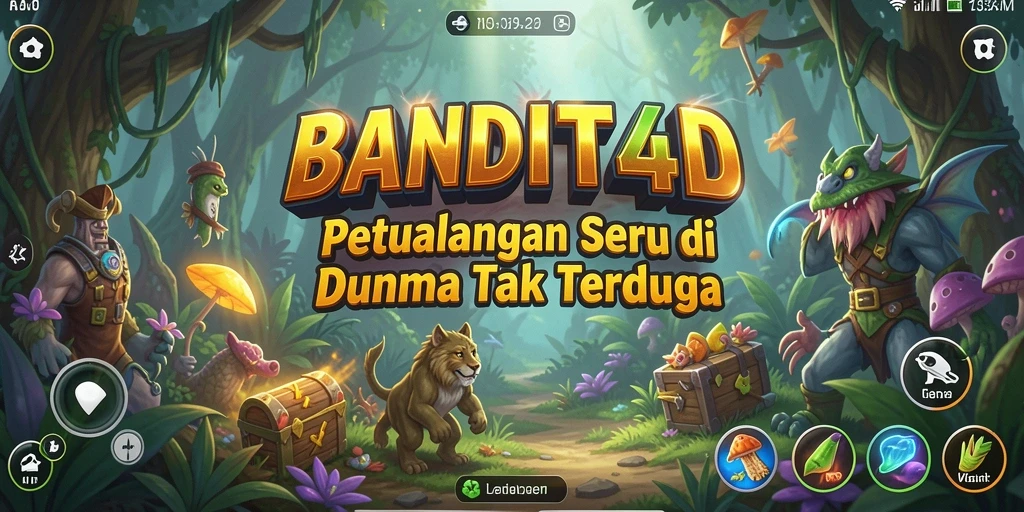 Screenshot utama BANDIT4D menunjukkan aksi seru dalam petualangan yang mendebarkan.
