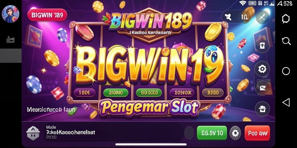 Menampilkan gameplay menarik dari BIGWIN189 dengan slot yang penuh warna.