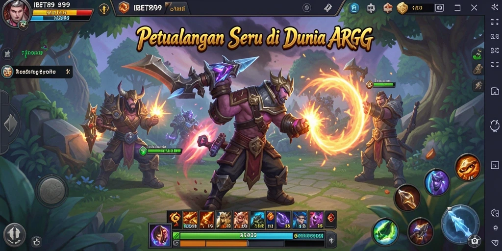 Tampilan grafik epic dalam gameplay IBET899 dengan aksi seru.