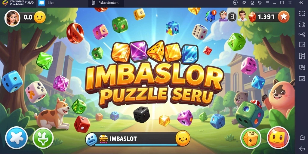 Screenshot gameplay IMBASLOT menampilkan tantangan Puzzle menarik.
