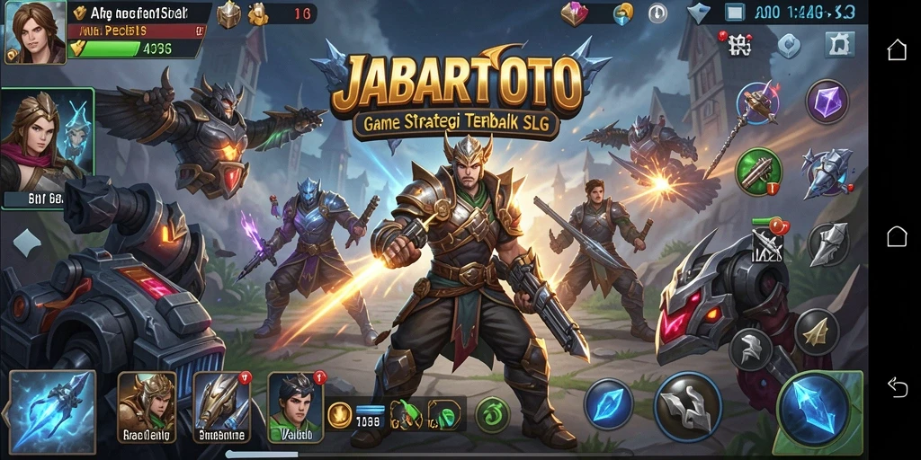 Tampilan permainan <strong>JABARTOTO</strong> yang mendebarkan dan strategis.