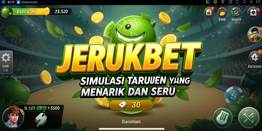 Tampilan gameplay menarik dari JERUKBET dengan fitur taruhan yang seru.