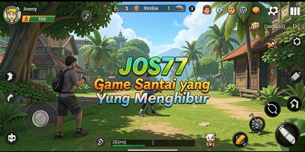Tampilan gameplay <strong>JOS77</strong> yang penuh warna dan mengasyikkan.