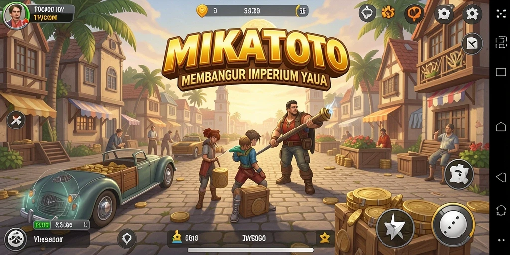 Screenshot gameplay MIKATOTO menampilkan grafis menarik dan antarmuka yang user-friendly.