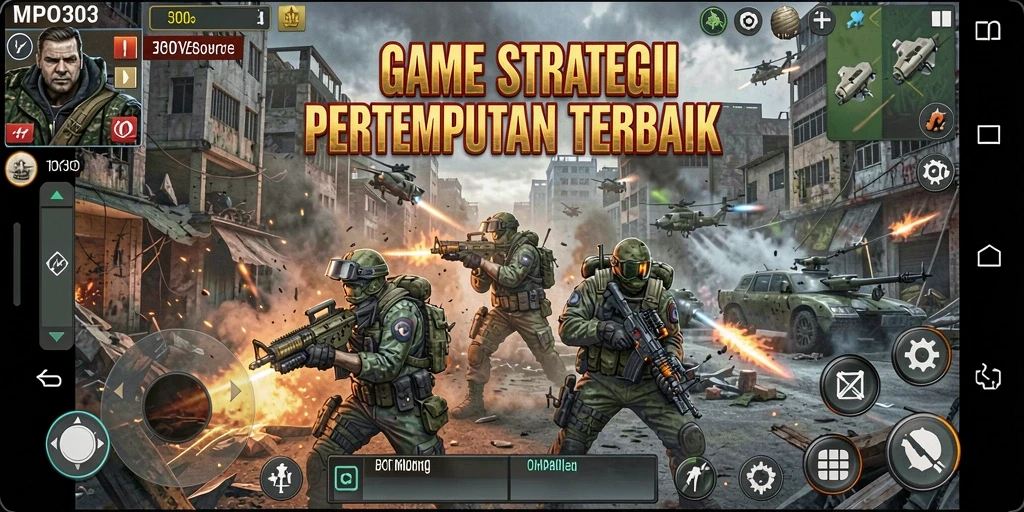 Tampilan menarik dari gameplay SLG MPO303 dengan aksi pertempuran yang seru.