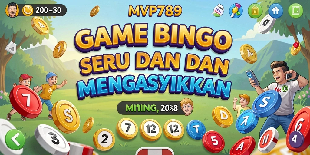 Tampilan permainan Bingo yang seru di MVP789.