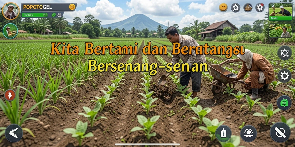 Tampilan menarik dari gameplay POPOTOGEL yang seru.