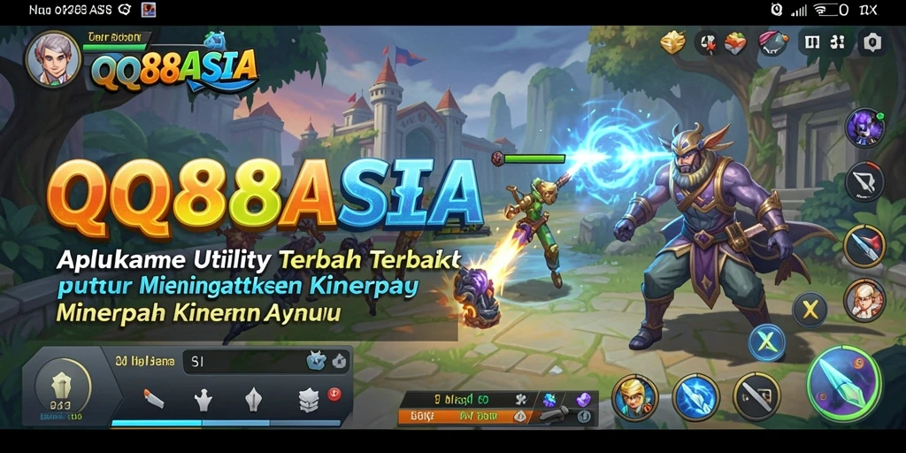 Tampilan utama QQ88ASIA dengan fitur-fitur optimalisasi kinerja.