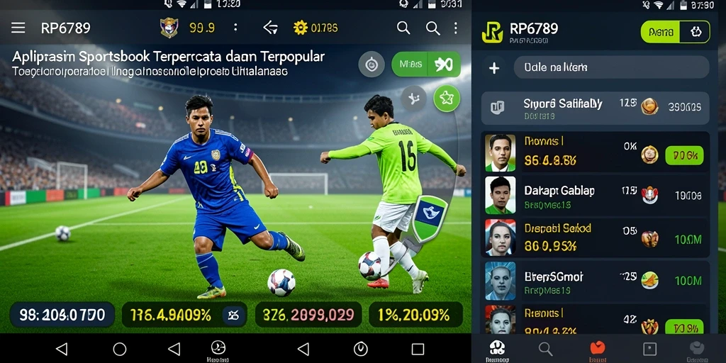 Tampilan gameplay Sportsbook yang menarik dan interaktif.