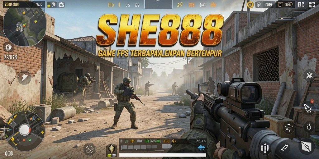 Tampilan gameplay intens di SHE888 dengan grafis yang mengagumkan.