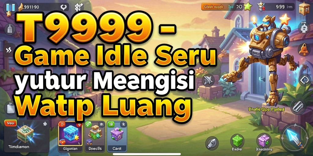 Tampilan gameplay <strong>T9999</strong> yang menawan dan menghibur.