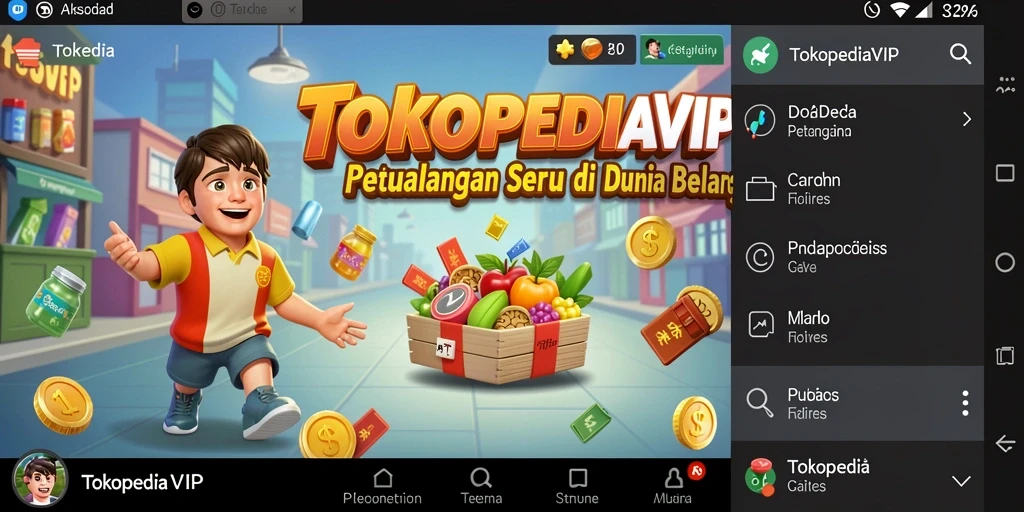 Gameplay seru di TOKOPEDIAVIP yang penuh petualangan.
