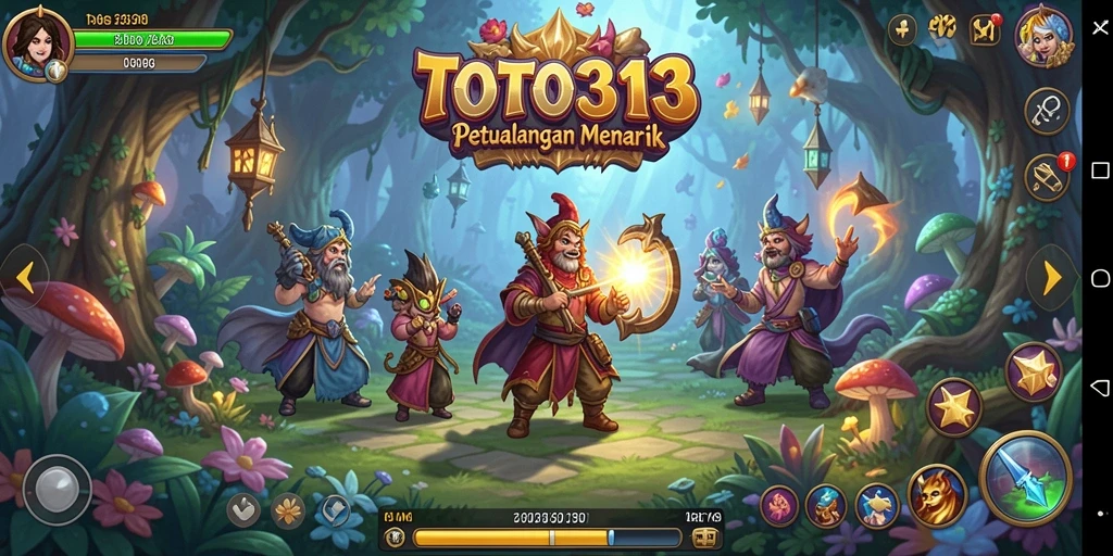 Screenshot TOTO313 menampilkan aksi seru dalam petualangan eksplorasi.