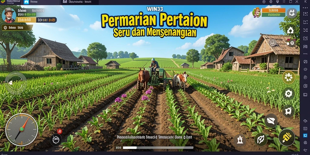 Gameplay menarik dari WIN33 dengan aktivitas bertani yang seru.